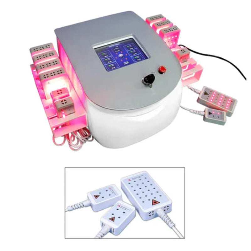 980nm laser red light laser body shape contour 5d laser pads lipo pads fat melting machine