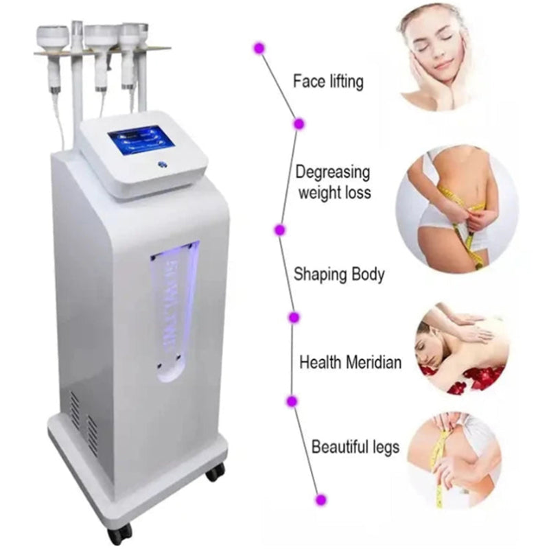 Multifunctional 6 in 1 80k Cavitation Slimming Machine 5D Carving Vacuum Liposuction Body Slimming Shaping beauty Machine