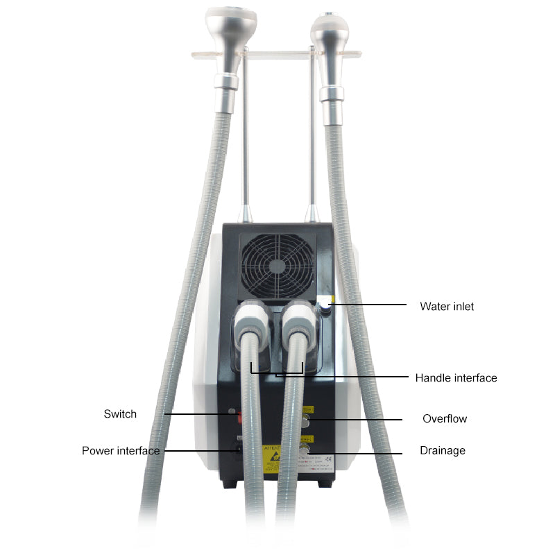 Body Shaping Machine cryoskin heat cryo tshocks shock thermal ems paddles Massage Cellulite Reduction Slimming beauty Equipment