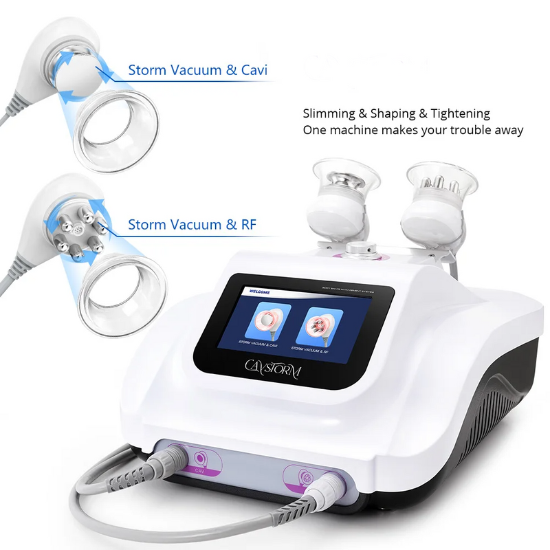 CaVstorm 40k Vacuum Cavitation 3.0 Removal Clear Cups Fat Body Shaping Cellulite Reduce Skin Care For Spa Beauty Machine