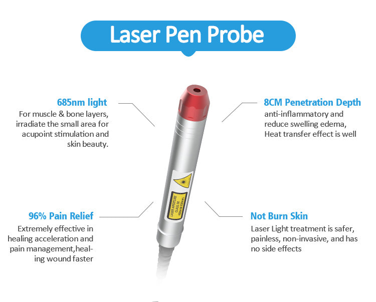 685nm 830nm Physiotherapy Equipment Pain Relief Swelling Reduction Physio Pulsed Laser Therapy Diode Laser System Laser Physio Machine