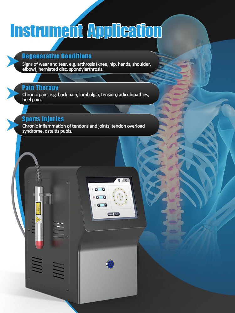 685nm 830nm Physiotherapy Equipment Pain Relief Swelling Reduction Physio Pulsed Laser Therapy Diode Laser System Laser Physio Machine