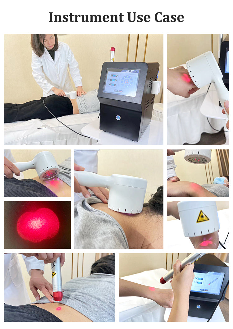 685nm 830nm Physiotherapy Equipment Pain Relief Swelling Reduction Physio Pulsed Laser Therapy Diode Laser System Laser Physio Machine