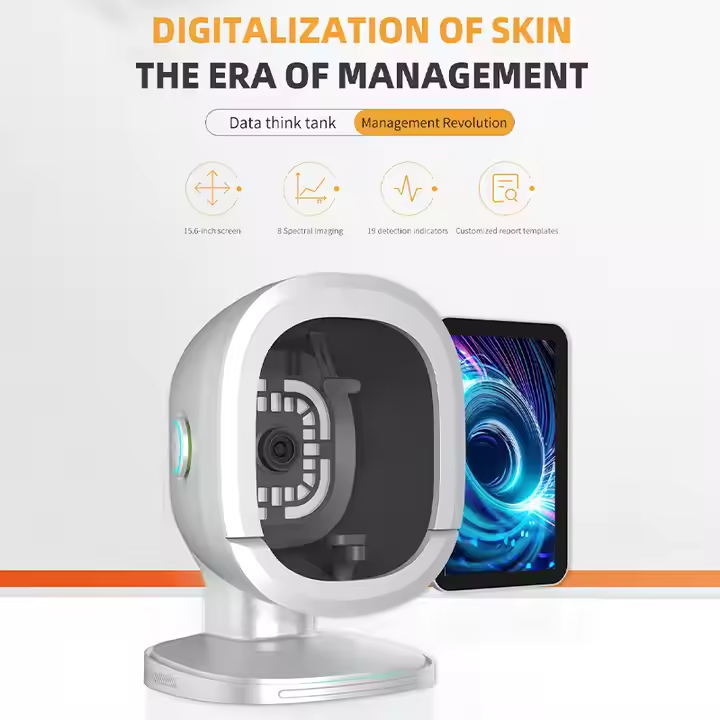 Professional Ai-Powered Facial Skin Analyzer with Real-Time Report Submission Advanced Digital Skin Diagnosis for Clinics Salons