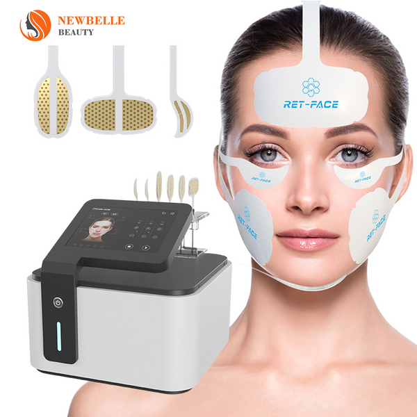 Microcurrent Facial Magnetic Muscle Ret Face Lifting RF EMS Machine Micro Current for Skin Tightening