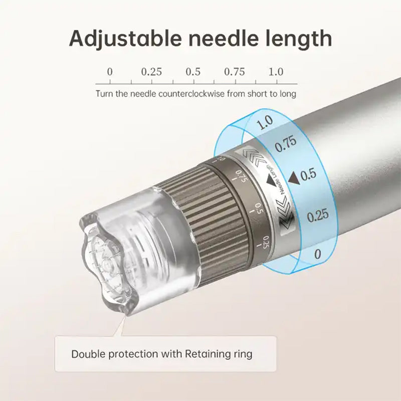 Electronic Microneedle Skin Lifting