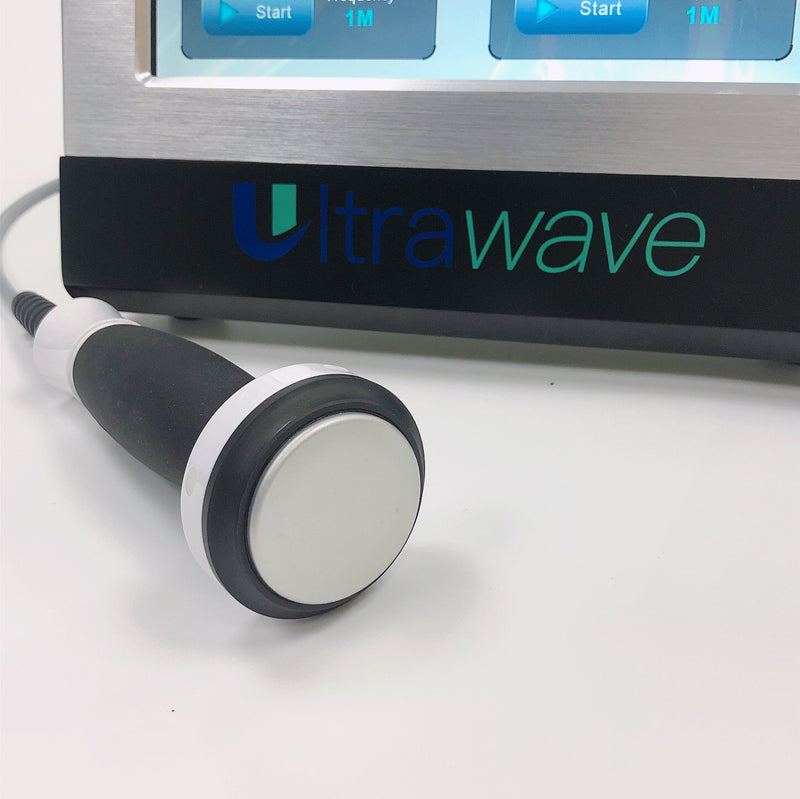 Ultrawave 2 Handles Ultrasound Shockwave New Ultrasonic Physical Therapy Equipment Ultrawave Therapy