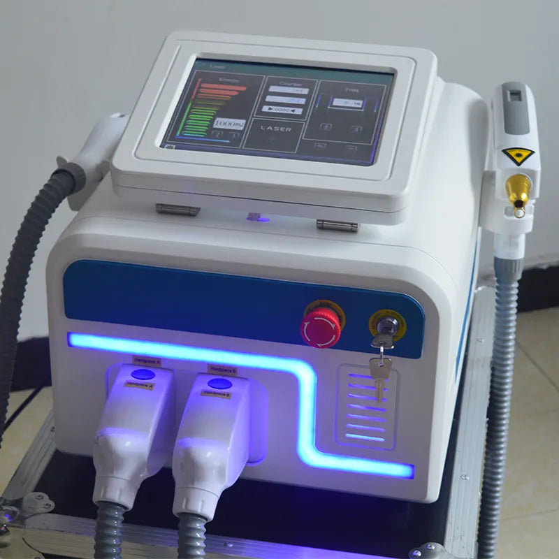 Freckle removal laser ipl elight opt nd yag laser tattoo removal machine ipl laser hair removal portable