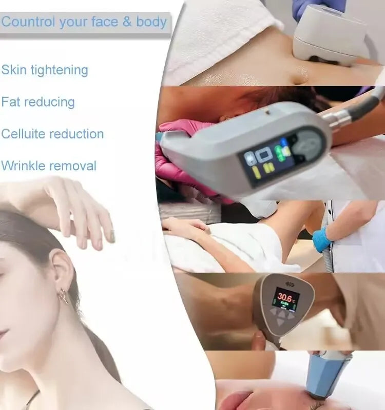 Professional radio frequency skin tightening radiofrecuencia monopolar radiofrequency facial lifting body slimming equipment