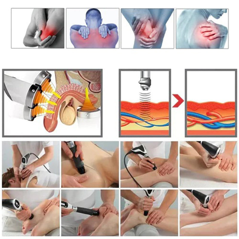 Physical Shock wave equipments portatil ondas de choqu equip ed shockwave machine Radial wave therapy SW13B