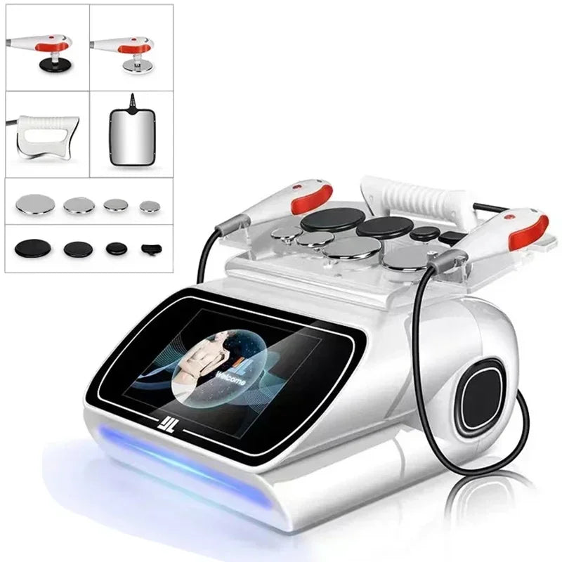 Portable 448KHZ  Tecar Therapy RET CET Diathermy Body Sliming Machine Pain Relief Skin Tightening Deep Care 2024 NEW Massager