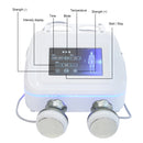 Electric Lymphatic Drainage Machine EMS with Heating Body Massage Muscles Relax Pain Relief Massager Equipment