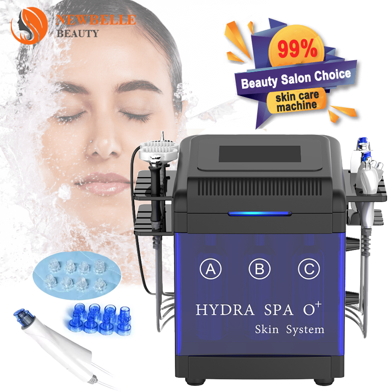Professional 10 in 1 multifunction skin care facial beauty spa diamond dermabrasion ultrasonic hydrodermabrasion machine