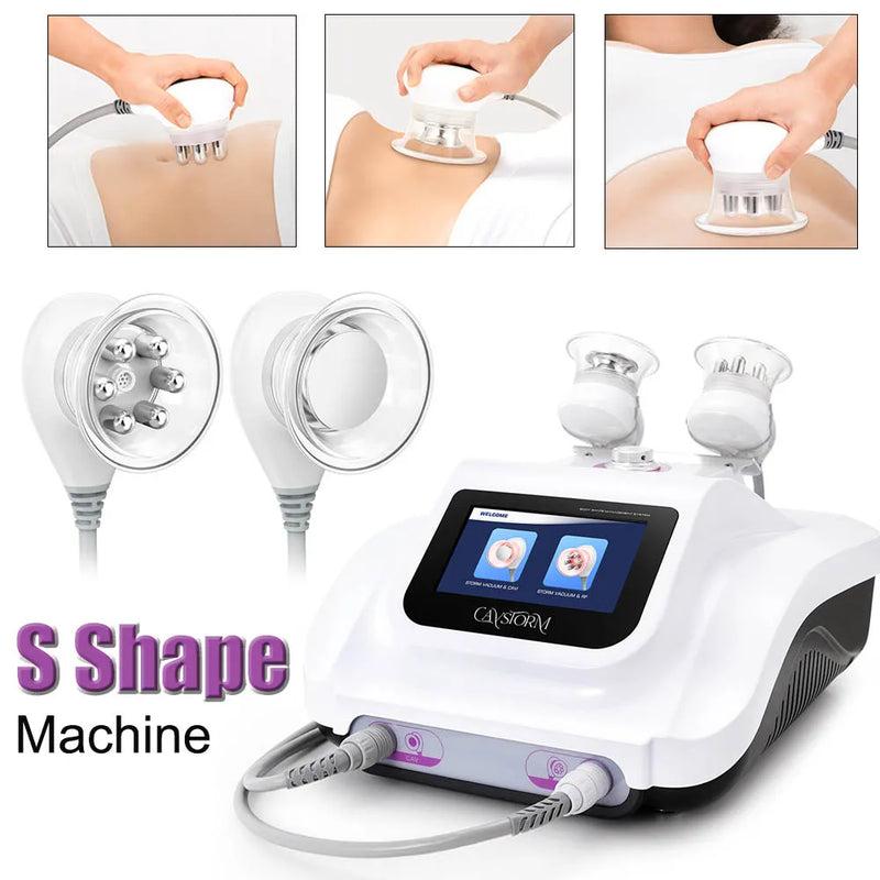 CaVstorm 40k Vacuum Cavitation 3.0 Removal Clear Cups Fat Body Shaping Cellulite Reduce Skin Care For Spa Beauty Machine