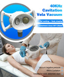 8 in 1 multifunctional vacuum roller cavitation laser rotary massage rf fast slimming facial care machine V687 PRO