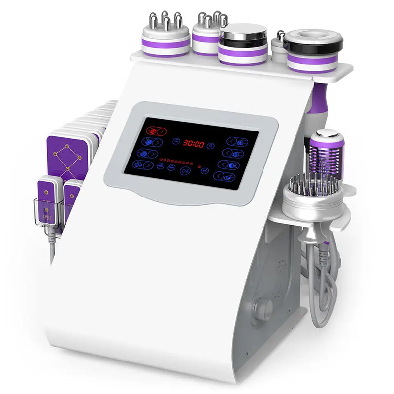 Vacuum RF Lipo Cavitation body slimming RadioFrequency 9 in 1 Cavitation 40k Machine