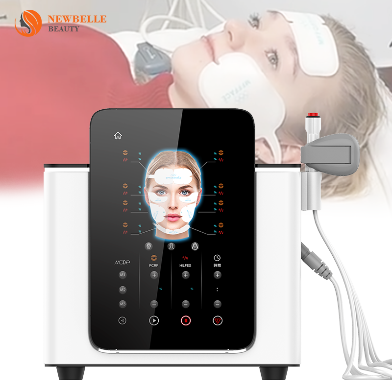 Full face skin tightening reduce wrinkles electric muscle stimulator machine magnetic ret face ems facial massager wrinkle remover equipment