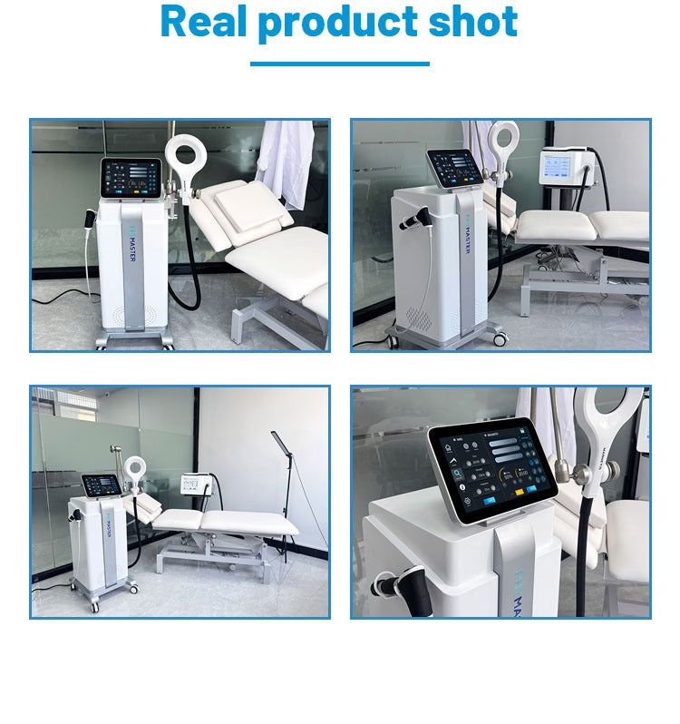 3 in 1 Shockwave Machine with Magnetotherapy for Elbow Knee Spine Fat Reduction Shock Wave Physical Infrared Therapy PMST MASTER