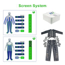 Full body 48 airbags pants jacket pressotherapy  Lymphatic drainage pressotheraipe spa relief massage machineody