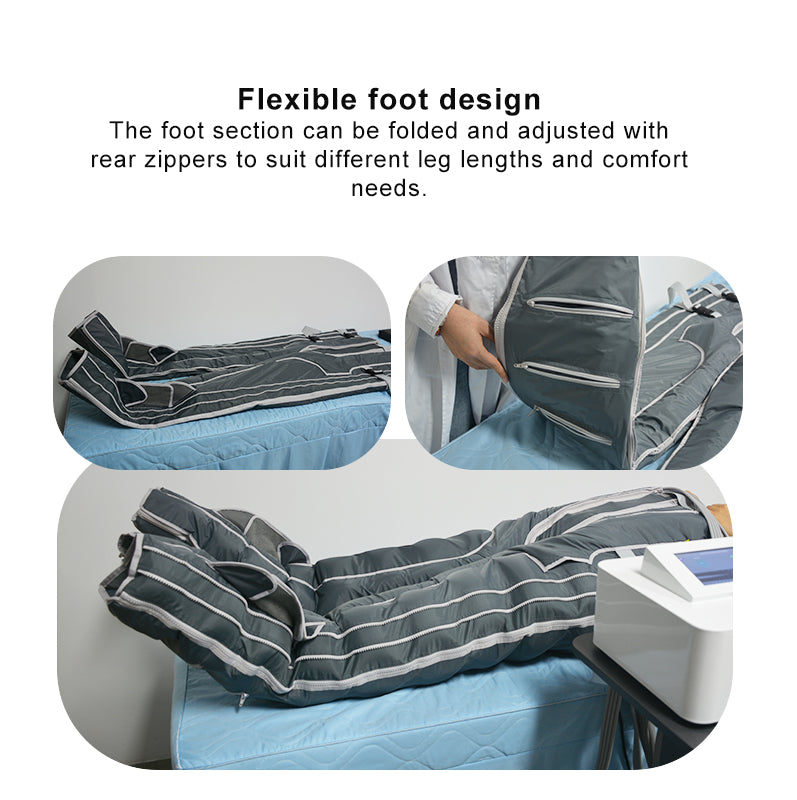 Full body 48 airbags pants jacket pressotherapy  Lymphatic drainage pressotheraipe spa relief massage machineody
