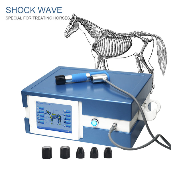 Horse massage vet shockwave treatment horses pain relief device veterinary equipment shock wave therapy machine for animals