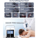 Shockwave Therapy Machine Extracorporeal Shock Wave Equipment Pain Relief for Muscles and Joints, Full Metal Handle for Stable Energy Output, Safe and Easy to Use SW30