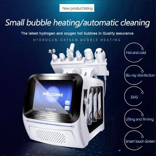 Professional korea oxygen small bubble hydra dermabrasion facial beauty machine