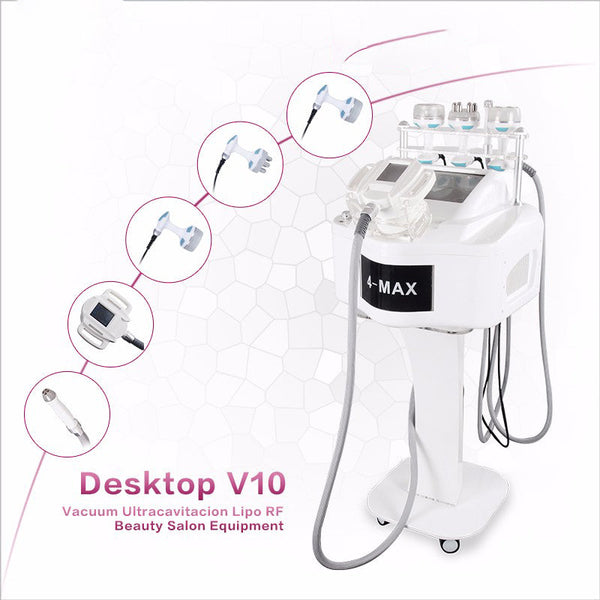 V10 5 in 1 vacuum cavitation rf body slimming beauty machineHot sale products