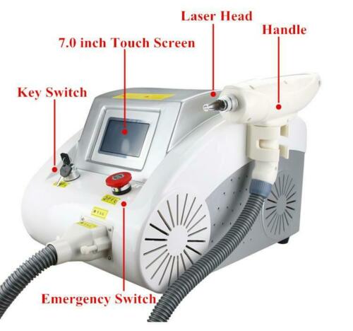 Q-Switch ND Yag Laser Tattoo Removal Machine Birthmark Pigment Freckle Remove US