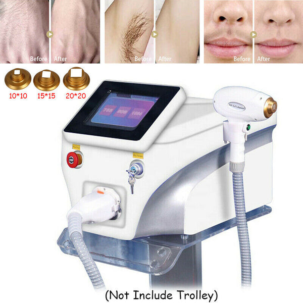 600W 808nm 1064nm 755nm Diode Laser Hair Removal Machine Body Skin Whitening