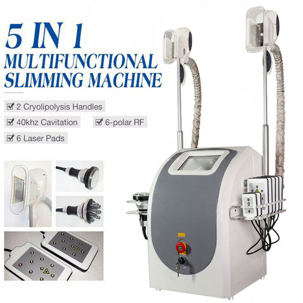 Fat Freezing Machine Cryotherapy Lipo Laser Cavitation RF Cryolipolysis Machine