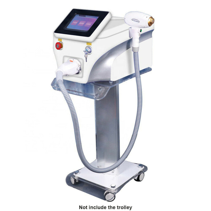 600W 808nm 1064nm 755nm Diode Laser Hair Removal Machine Body Skin Whitening