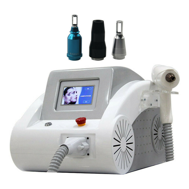 Q-Switch ND Yag Laser Tattoo Removal Machine Birthmark Pigment Freckle Remove US