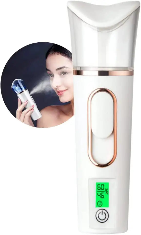 Portable Nano Mist Sprayer Mini 38ml Nano Mister USB Hand Facial Face Body Steamer Moisturizing Skin Care Humidifier