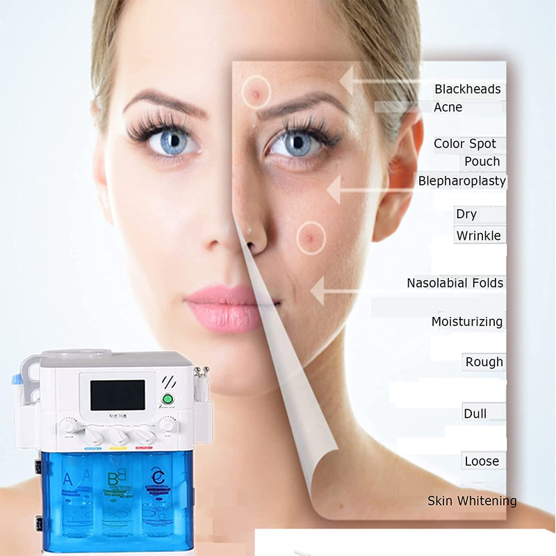 Face Care 2 In 1 Water Peeling Hydro Dermabrasion Skin Rejuvenation Machine