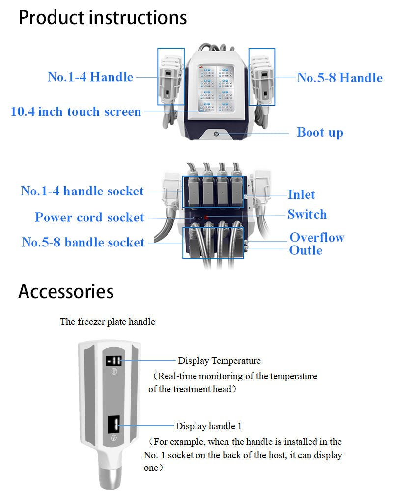 Ice sculpture board cryoskin cyrotherapy cyro therapy freeze remove fat machine cryotherapy device