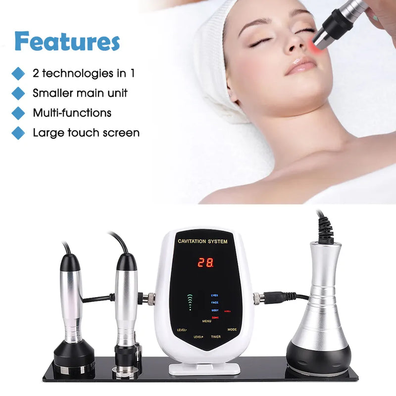 40K vacuum cavitation therapy system weight loss slimming radio frequency professional body rf ultra cavitation machine