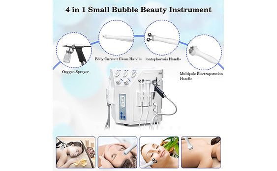 Hydro Peel Inotophoresis Eletroporation Water Peel SPA Facial Skin Care Peeling Cleaning Beauty Machine