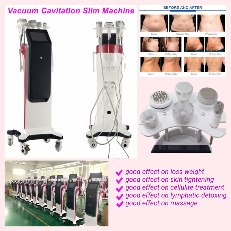 40k 3D Body Shape RF Magnetic Energy Brush Weight Loss Fat Burner Device Slimming Vacuum Cavitation System Machine