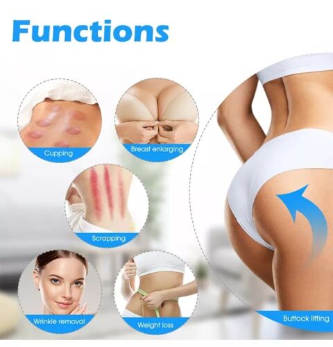 Body sculpting massage machine rf vacuum butt lift lifting breast augmentation enlargement enhancement massager cupping therapy