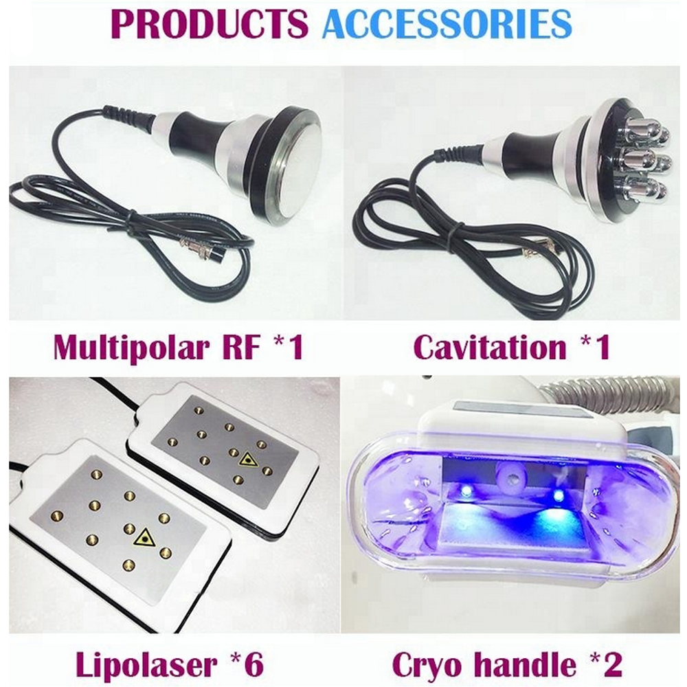 Fat Freezing Machine Cryotherapy Lipo Laser Cavitation RF Cryolipolysi