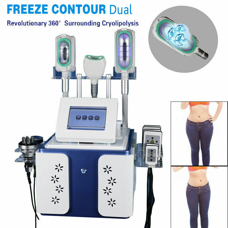 CryoLipolysis Fat Freezing 40K Cavitation RF Body Sculpting Cryo Weight Loss