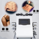 Salon use 6 IN 1 cvitation RF machine laser vacuum radio frequency face lifting body sculpting beauty equipment