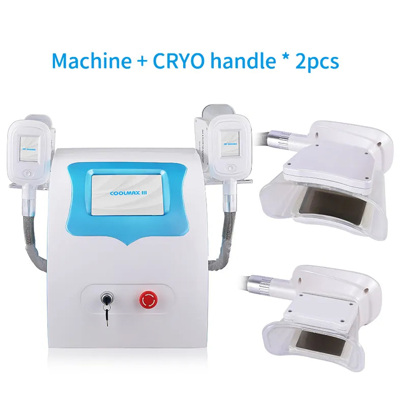 Summer Promotion kryolipolyse 6 in 1 Cryo cool max freeze cryoskin lipolysis Frozen Fat Laser Radiofrequency Cavitation vacuum