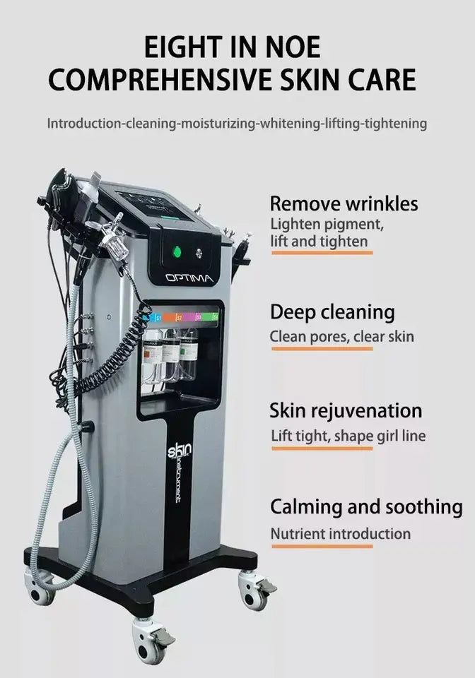 Professional 10 in 1 Hydra Master Facials Care Skin Polishing hydro dermabrasion machine