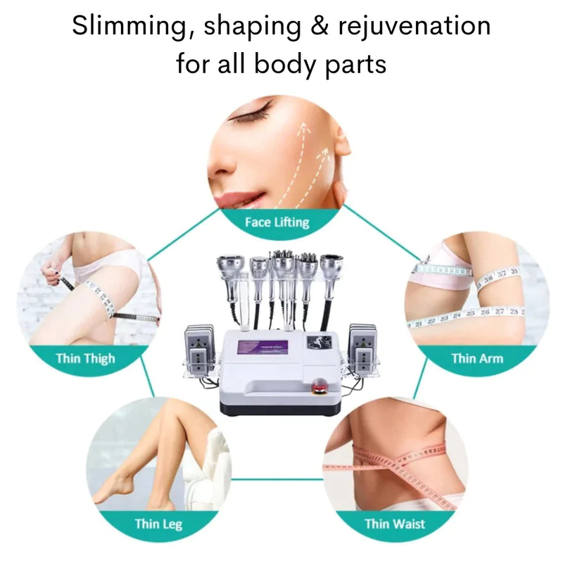 9 in 1 Cavitation Lipo Laser Body Sculpting Machine