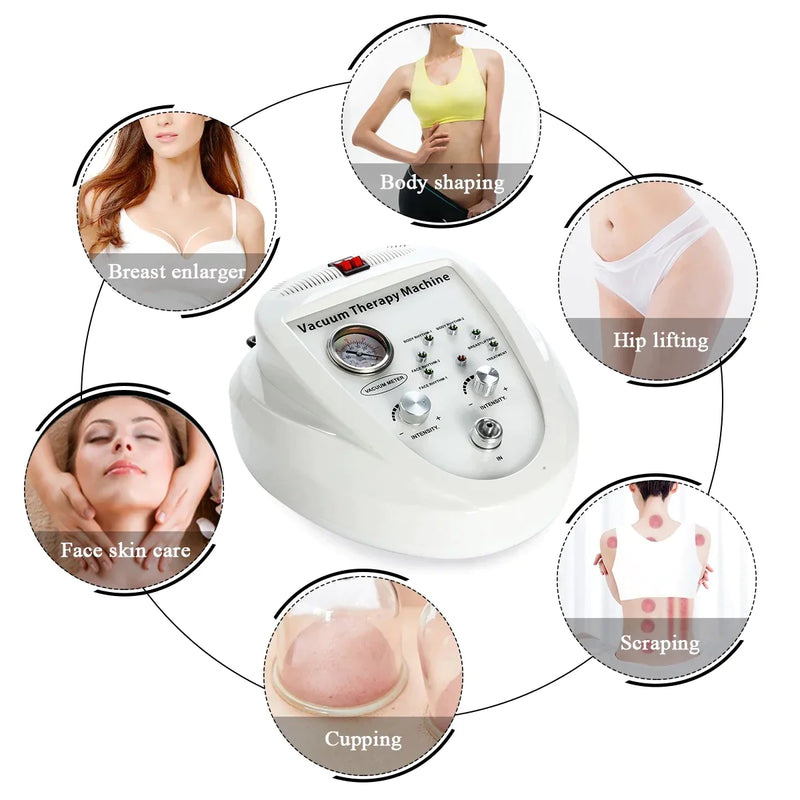 Body Shaping Vacuum Therapy Machine with XL Cups