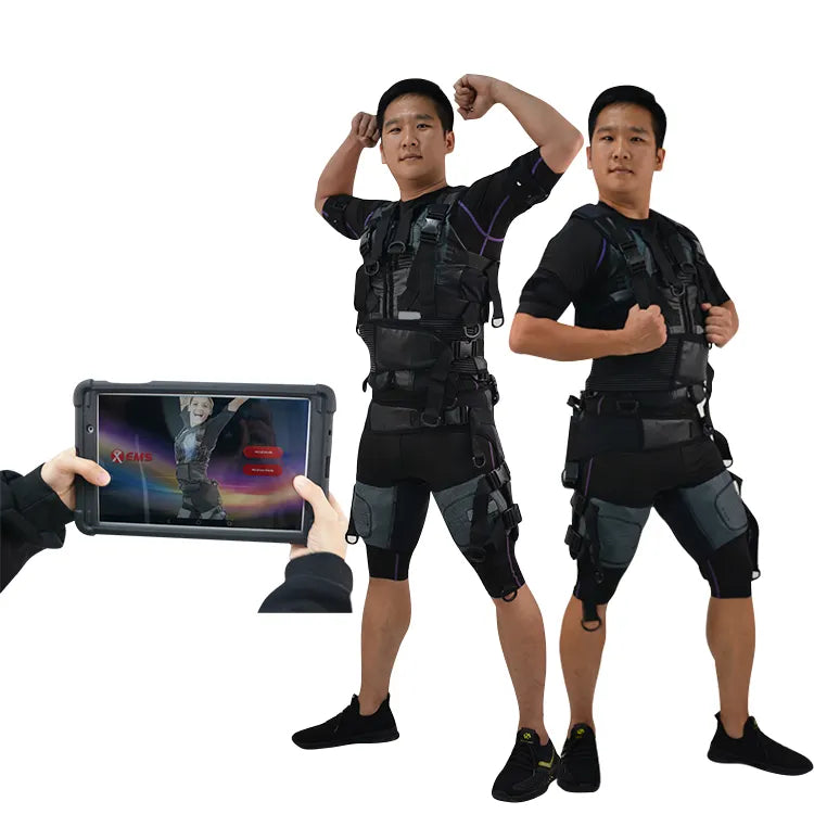 Wholesale silicone full body wireless ems trainer training fitness suit ems training suit XBODY EMS