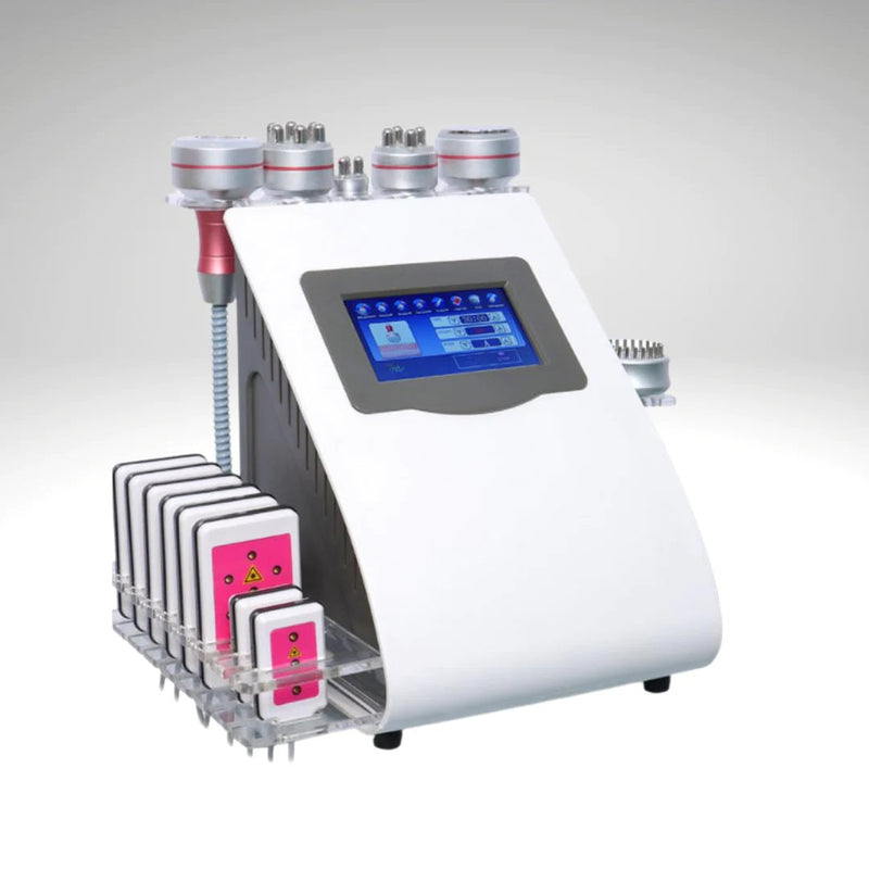 9 In 1 Multifunction Beauty Machine Vacuum System Lipo Laser Microcurrent Vacuum Cavitation System