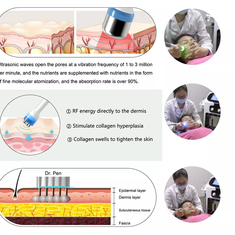 Hydro Skin Care Multifunctional Device Hydra Oxyge Facial Diamond Microdermabrasion Dermabrasion Machine Spa Skin Rejuvenation